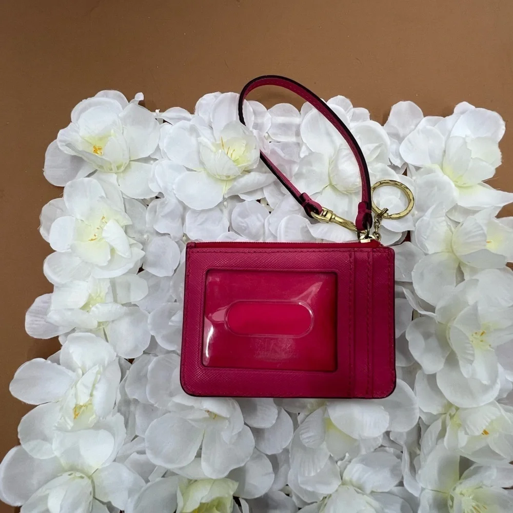 COACH  small Pink wallet
